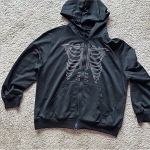 Women’s Black Zip Up Jacket